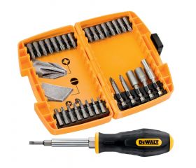 DT71506-QZ - Kit de 30 piezas para atornillar con atornillador 6-en-1