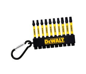 DT7275-QZ - Juego de 10 puntas FLEXTORQ 57mm TORX con mosquetón