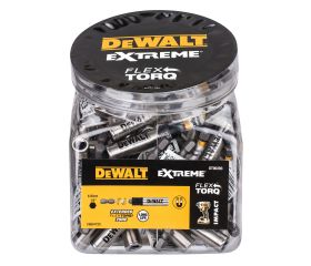 DT90393-QZ - Adaptador de puntas con zona Flextorq con bloqueo rápido (Tarro 51 uds)