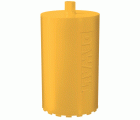 DT9765-QZ - Corona de diamante para perforar en húmedo 82x400mm