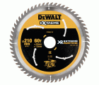 DT99567-QZ - Hojas para Sierra Circular Estacionaria XR EXTREME RUNTIME  210mm x 30mm 60D