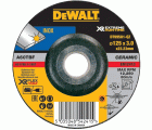 DT99581-QZ - Disco de desbaste XR EXTREME RUNTIME con grano cerámico para acero Inoxidable 125mm x 3mm