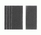 DTM8656-QZ - Lija de malla 1/3 de hoja -grano 60- 39x190mm - para usar con todo tipo de lijadora orbital