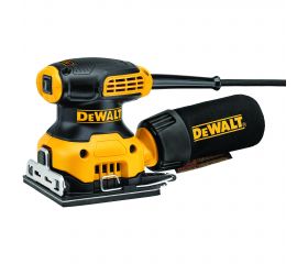 DWE6411Z-IT - Lijadora Orbital 230W - 1/4 hoja con acoplamiento para persianas de madera