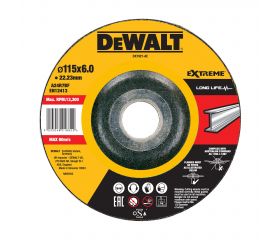 DX7921-AE - Disco de desbaste concavo para metal 115 x 6 x 22.23mm