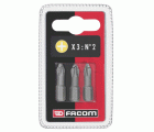 EP10T - Juego de 3 puntas High Perf' serie 1 para tornillos Phillips®