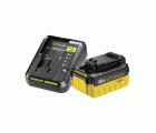Pack: 1 batería 18V Li-Ion 4,0Ah + Cargador 2A