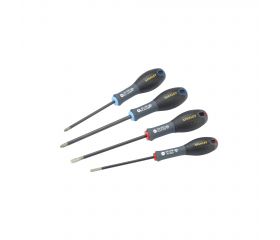 Juego de 4 destornilladores Pozidriv FATMAX® con punta de diamante