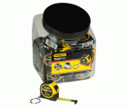 Flexómetro 2mx13mm - flexómetro mini con llavero en contenedor de plástico