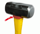 Martillo maceta antivibración de 3628gr