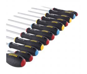 Juego de destornilladores FATMAX® de 12 Piezas Plana/Pozidrive/ Phillips