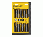 Juego Destornilladores STANLEY® Plano/Phillips - 8 Piezas