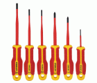 Juego Destornilladores Electricista Aislado 1000v STANLEY® Plano/Phillips - 6 Piezas