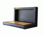 Mesa de trabajo metálica y plegable FATMAX para fijación en la pared