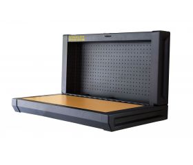 Mesa de trabajo metálica y plegable FATMAX para fijación en la pared