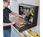 Mesa de trabajo metálica y plegable FATMAX para fijación en la pared