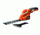 GSL700-QW - Combo Kit tijera cortacesped + arreglasetos 7.2V 1,5Ah