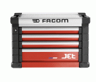 Cofres JET + 4 cajones - 3 módulos por cajón rojo