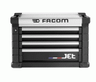 Cofres JET + 4 cajones - 3 módulos por cajón negro