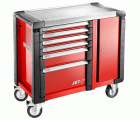 BANCO DE TRABAJO MOBIL JET+ 6T ROJO