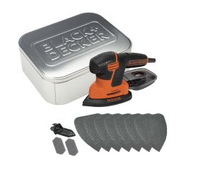 KA2000AT-QS - Lijadora Mouse® 120W con 10 accesorios en lata