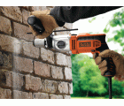 KR911K-QS - Taladro percutor de 910W con 2 velocidades mecánicas