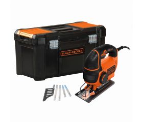 KS901PEKA5-QS - Sierra de Calar 620W con acción pendular, 5 accesorios y caja de herramientas 16