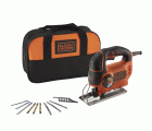 KS901SESA2-QS - Sierra de calar pendular 620W AutoSelect®  con 10 hojas y bolsa de transporte