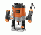 KW1200EKA-QS - Fresadora electrónica 1200W 6.35mm con accesorios y maletín