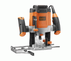 KW1200EKA-QS - Fresadora electrónica 1200W 6.35mm con accesorios y maletín
