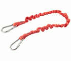 Cabestro 1,2 m - Doble mosquetones 80 mm de acero inoxidable con tornillos - SLS