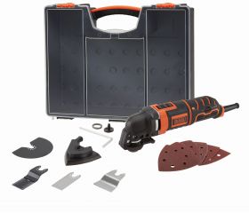 MT300OA-QS - Multi-herramienta oscilante 300W con 12 accesorios en organizador