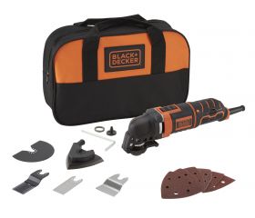MT300SA2-QS - Multiherramienta Oscilante 300W con 12 accesorios y bolsa de transporte
