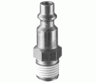 Racor macho macho cónica teflonada gas BSP