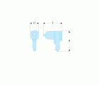 Llave de impacto 3/8