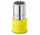 R.E - VASOS 1/4\" 12 CARAS MÉTRICOS - RFID | R.14ERFID