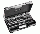 ESTUCHE VASO 1/2\' 12P MM SL.161 30PC