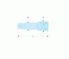 S.S -  Alargaderas angulares 1/2