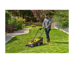 Cortacésped sin escobillas V20 Li-Ion 2x18V 37cm con 2 baterías 4Ah