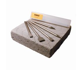 SDSMAXSET2-QZ - Conjunto de punteros y cinceles SDS-Max (DT6820+DT6821+DT6822+DT6823+DT6824)