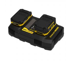 Cargador Dual V20 Li-Ion 18V 4A