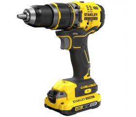 Taladro Percutor BRUSHLESS V20 18V 80Nm con 2 baterías Li-Ion 2Ah
