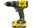 Taladro Percutor BRUSHLESS V20 18V 80Nm con 2 baterías Li-Ion 2Ah