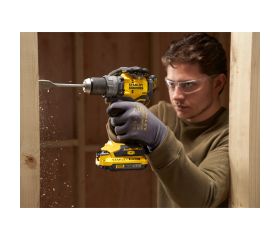 Taladro Atornillador BRUSHLESS V20 Li-Ion 18V 80Nm. Incluye 2 baterías Li-Ion 2Ah, cargador 1.25A y maletín