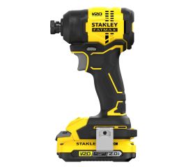 Atornillador de Impacto BRUSHLESS V20 Li-Ion 18V 170Nm. Incluye 1 batería Li-Ion 2Ah, cargador 1.25A y maletín Pro-Stack.