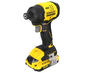 Atornillador de Impacto BRUSHLESS V20 Li-Ion 18V 170Nm. Incluye 1 batería Li-Ion 2Ah, cargador 1.25A y maletín Pro-Stack.