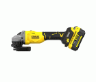 Mini-Amoladora BRUSHLESS V20 Li-Ion 18V 125mm con batería, cargador y maletín ProStack.