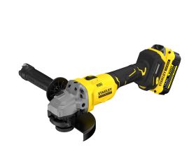 Mini-Amoladora BRUSHLESS V20 Li-Ion 18V 125mm con batería, cargador y maletín ProStack.