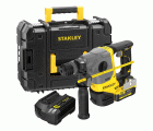 Martillo SDS-Plus Compacto BRUSHLESS V20 Li-Ion 18V 2,5J (EPTA). Incluye 1 batería Li-Ion 4Ah, cargador y maletín Pro-Stack.