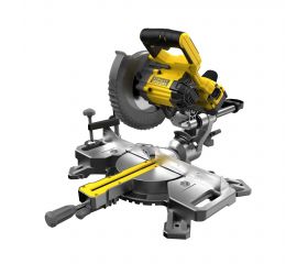 Ingletadora V20 Li-Ion 18V con 1 hoja 190x16mm TCT 40D, 1 batería 4Ah Li-Ion y cargador 2A